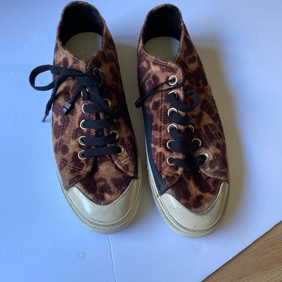 zara leopard print sneakers
